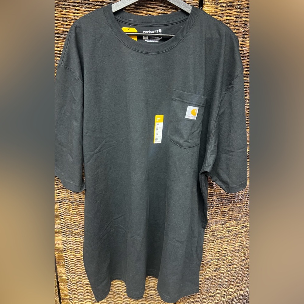 Carhartt Men's‎ Black Pocket T-Shirt